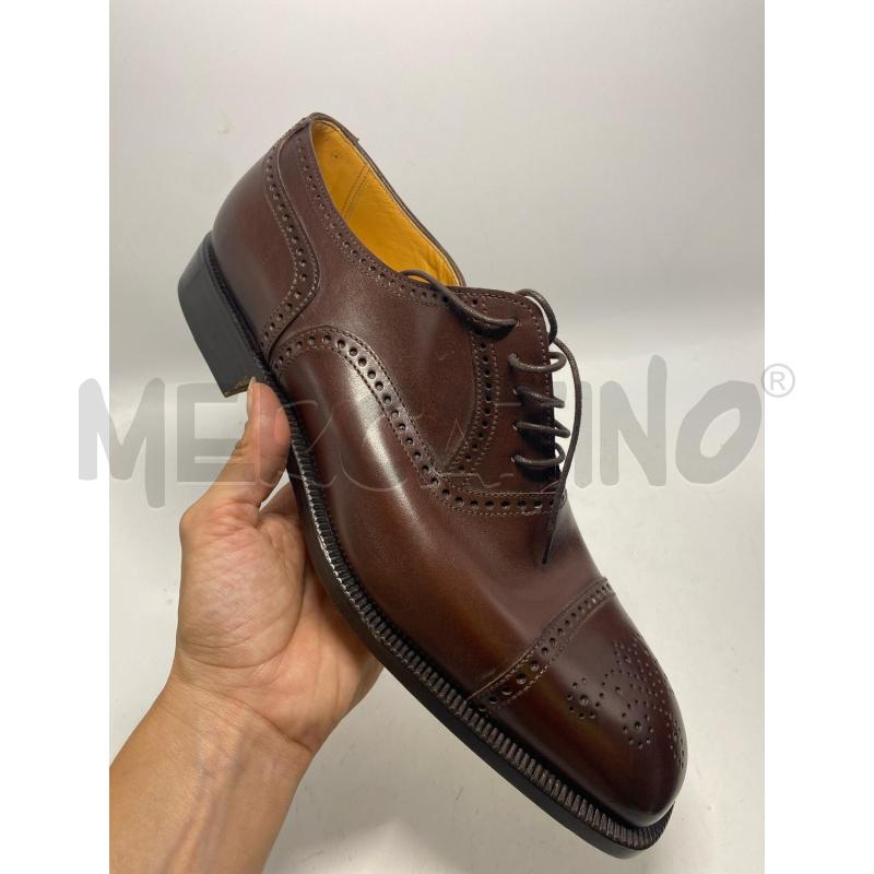 SCARPE UOMO MARIANO CAMPANILE OXFORD MARRONE SCURO | Mercatino dell'Usato Pomezia 3