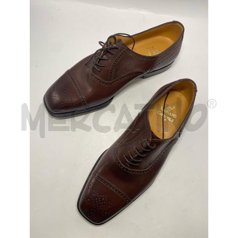 SCARPE UOMO MARIANO CAMPANILE OXFORD MARRONE SCURO | Mercatino dell'Usato Pomezia 4