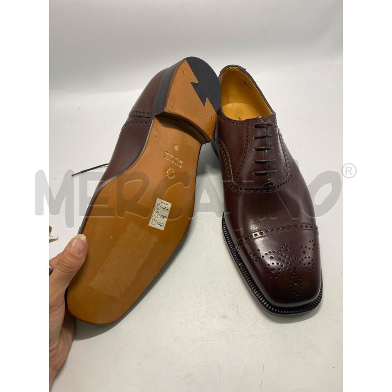SCARPE UOMO MARIANO CAMPANILE OXFORD MARRONE SCURO | Mercatino dell'Usato Pomezia 5