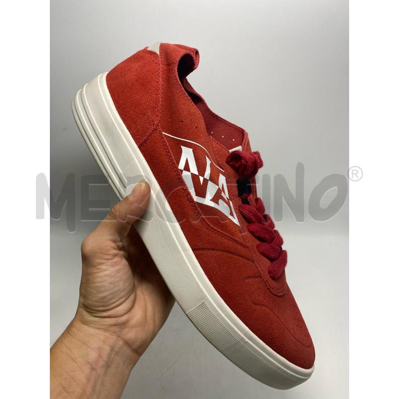 SCARPE UOMO NAPAPIJRI ROSSE PELLE | Mercatino dell'Usato Pomezia 3