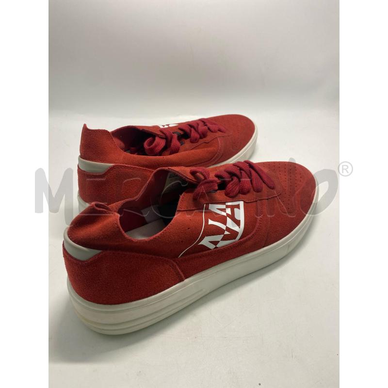 SCARPE UOMO NAPAPIJRI ROSSE PELLE | Mercatino dell'Usato Pomezia 4