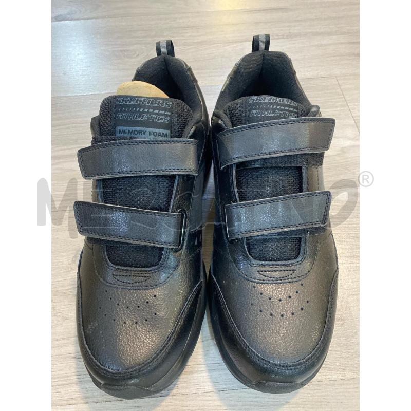 SCARPE UOMO NERE STRAPPI SKECHERS | Mercatino dell'Usato Pomezia 2