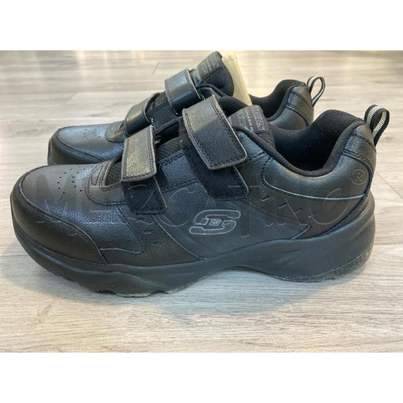 SCARPE UOMO NERE STRAPPI SKECHERS | Mercatino dell'Usato Pomezia 3