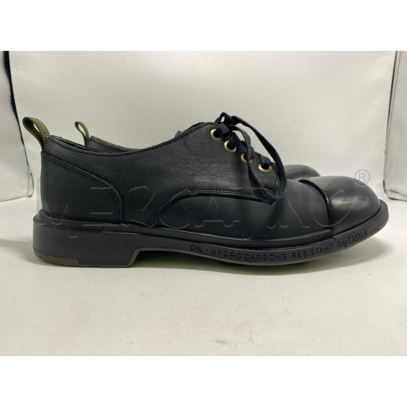 SCARPE UOMO PEZZOL IN PELLE NERE DERBY | Mercatino dell'Usato Pomezia 3