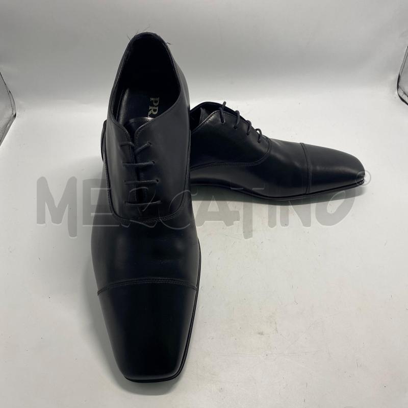 SCARPE UOMO PRADA NERE IN PELLE N.8.5 | Mercatino dell'Usato Pomezia 3