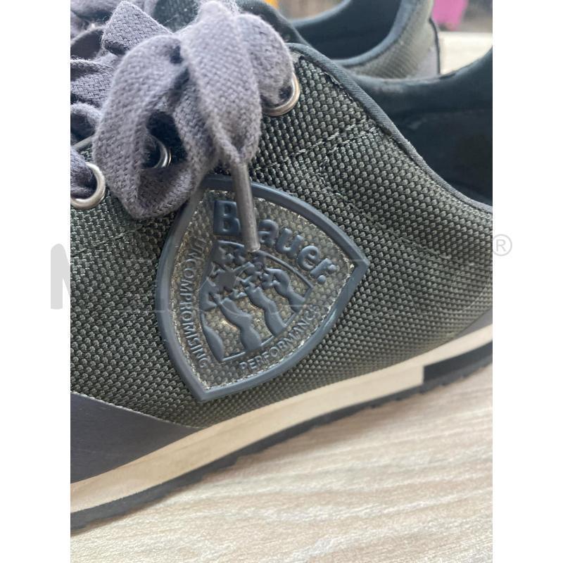 SCARPE UOMO VERDI NERI BLAUER | Mercatino dell'Usato Pomezia 2