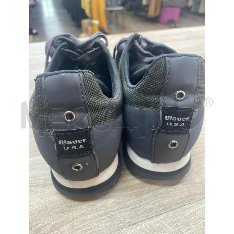 SCARPE UOMO VERDI NERI BLAUER | Mercatino dell'Usato Pomezia 3