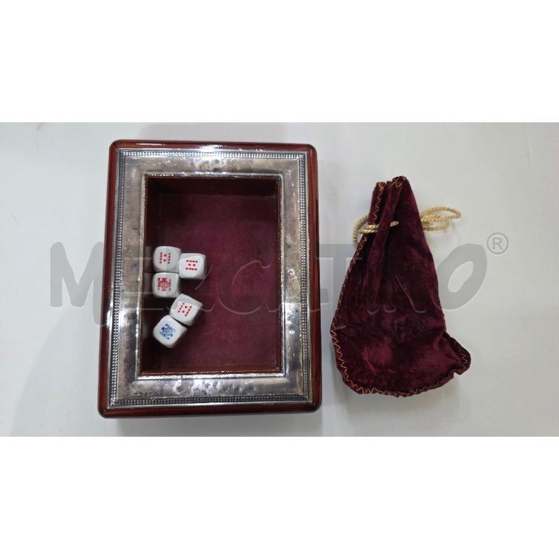 SCATOLA DA GIOCO CON DADI | Mercatino dell'Usato Pomezia 1