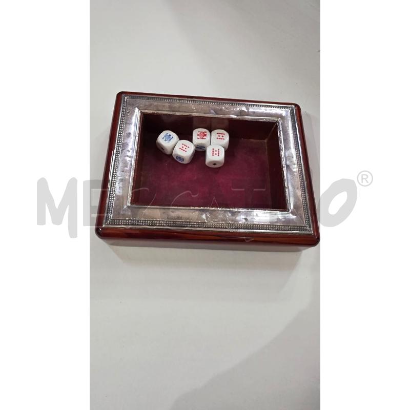 SCATOLA DA GIOCO CON DADI | Mercatino dell'Usato Pomezia 2
