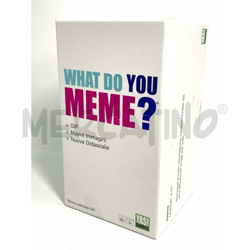 SCATOLA GIOCO WHAT DO YOU MEME? | Mercatino dell'Usato Pomezia 1