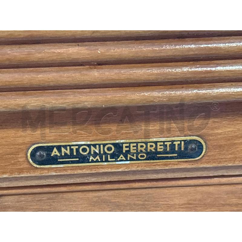 SCHEDARIO LEGNO 4 CASSETTI DA RIV | Mercatino dell'Usato Pomezia 2