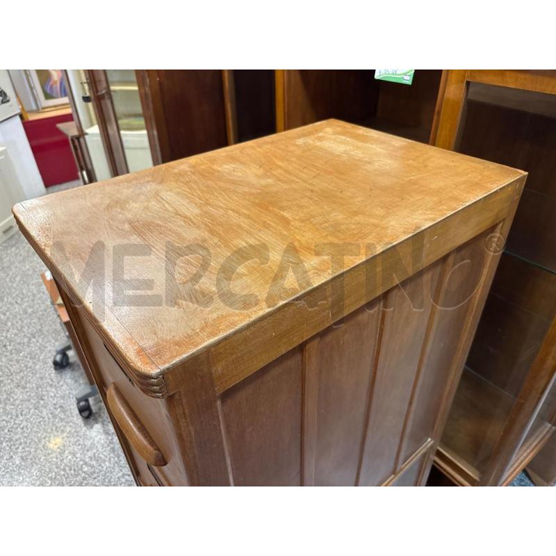 SCHEDARIO LEGNO 4 CASSETTI DA RIV | Mercatino dell'Usato Pomezia 5