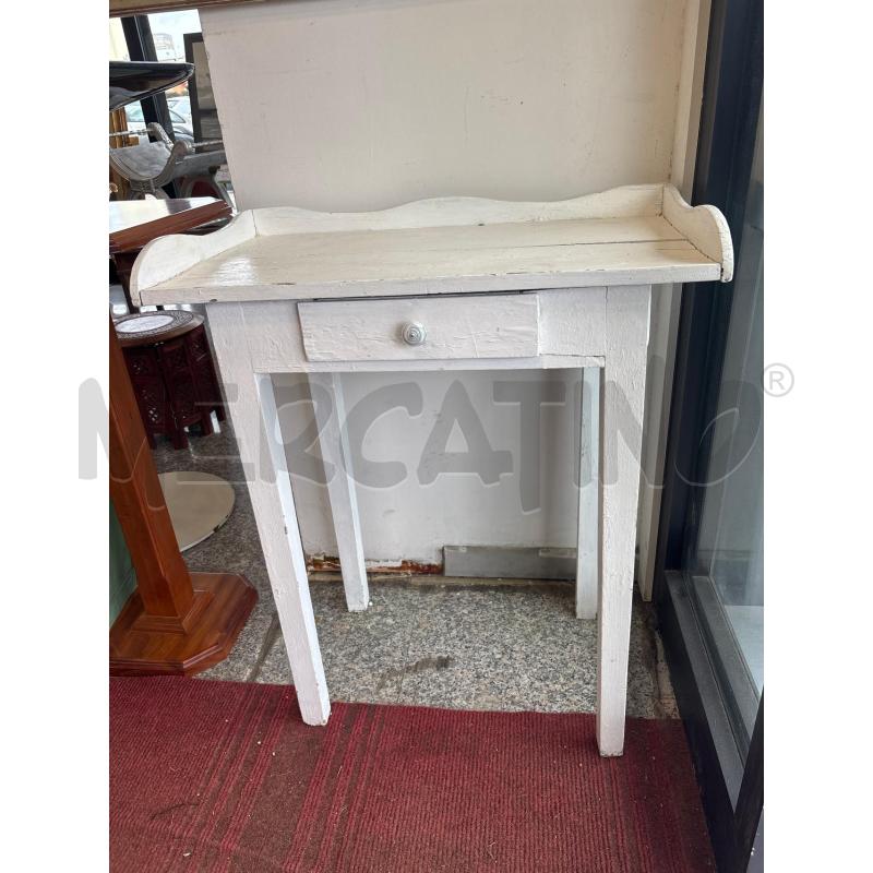SCRITTOIO VECCHIO BIANCO | Mercatino dell'Usato Pomezia 1