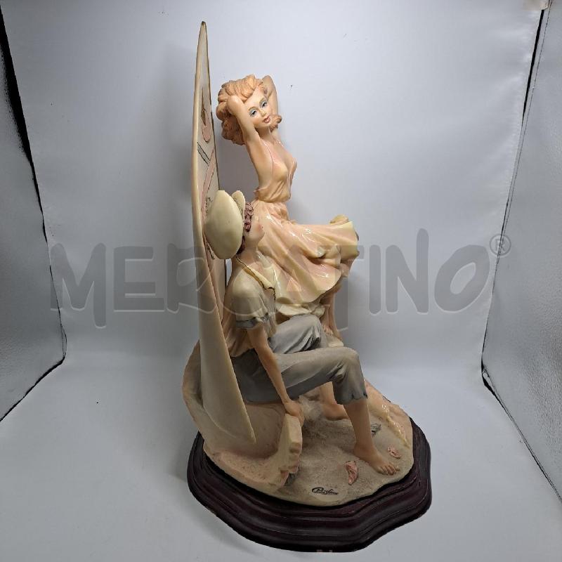 SCULTURA CLAUDIO VIVIAN RAGAZZI BARCA VELA | Mercatino dell'Usato Pomezia 2