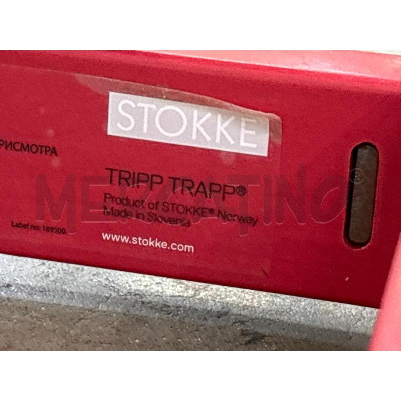 SEGGIOLONE TRIPP TRAPP STOKKE ROSSO + BABY SET | Mercatino dell'Usato Pomezia 5