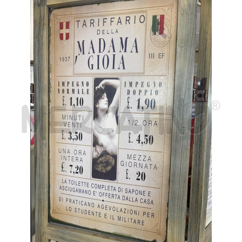 SEPARE' TARIFFARIO DA RIVEDERE | Mercatino dell'Usato Pomezia 3
