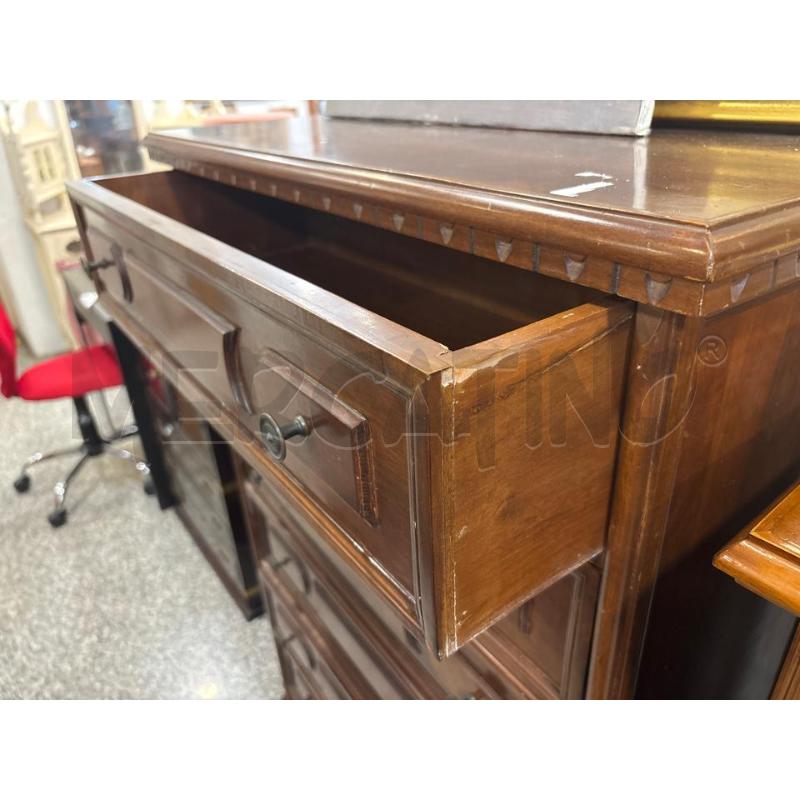 SETTIMINO LEGNO SCURO | Mercatino dell'Usato Pomezia 2
