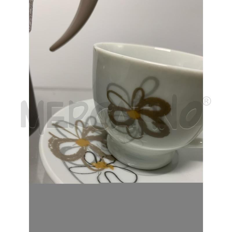SET CAFFETTIERA+2 TAZZINE CLARALUNA | Mercatino dell'Usato Pomezia 3