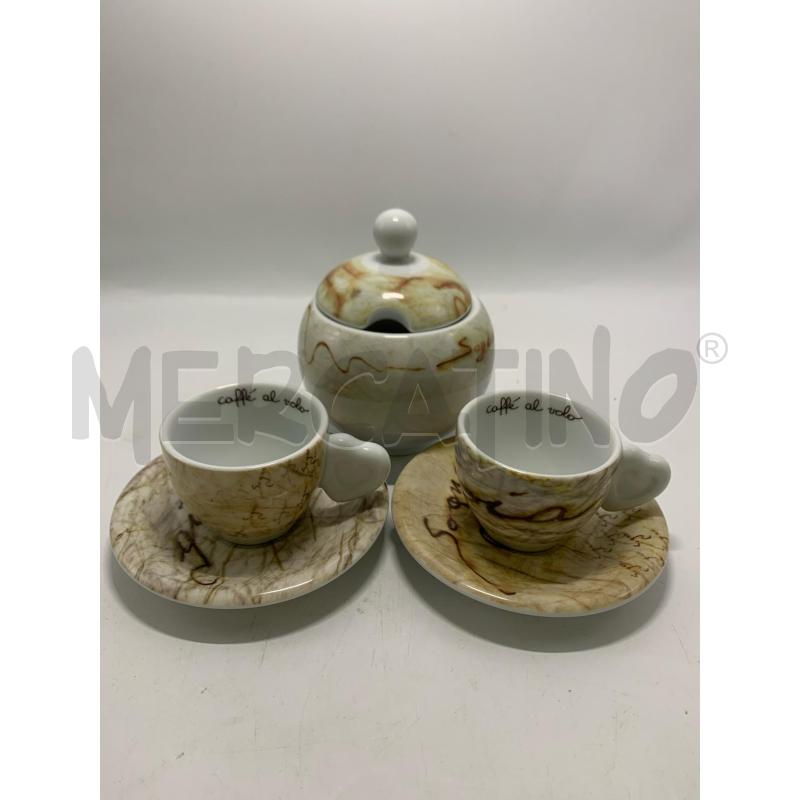 SET CAFFE THUN 2TAZZE + ZUCCHERIERA | Mercatino dell'Usato Pomezia 1