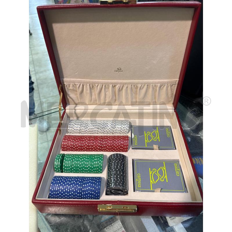 SET CARTE + FICHES CARPISA SC/ROSSA | Mercatino dell'Usato Pomezia 1