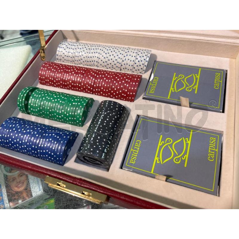 SET CARTE + FICHES CARPISA SC/ROSSA | Mercatino dell'Usato Pomezia 2