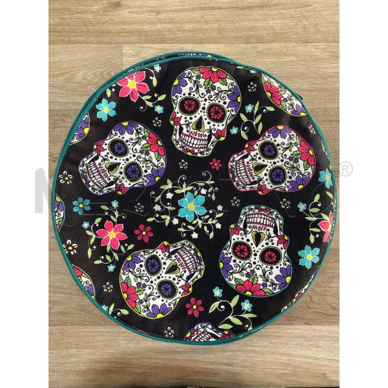 SET TOVAGLIETTE CHRISTIAN LACROIX TONDE IN STOFFA STAMPA TESCHI PZ.4 | Mercatino dell'Usato Pomezia 1