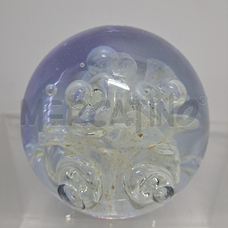 SFERA VETRO BOLLE SFUMATURE VIOLA | Mercatino dell'Usato Pomezia 2