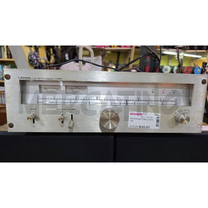 SINTONIZZATORE LENCO T30 | Mercatino dell'Usato Pomezia 1