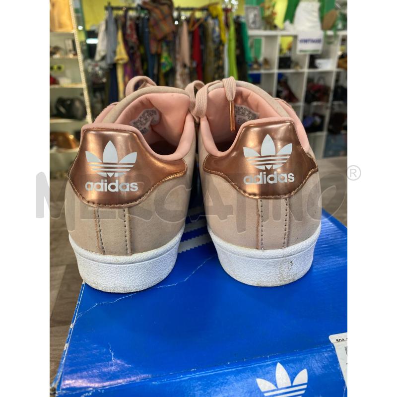 SNEAKERS DONNA ADIDAS SUPERSTAR ROSA INSERTI METALLIZZATI | Mercatino dell'Usato Pomezia 3