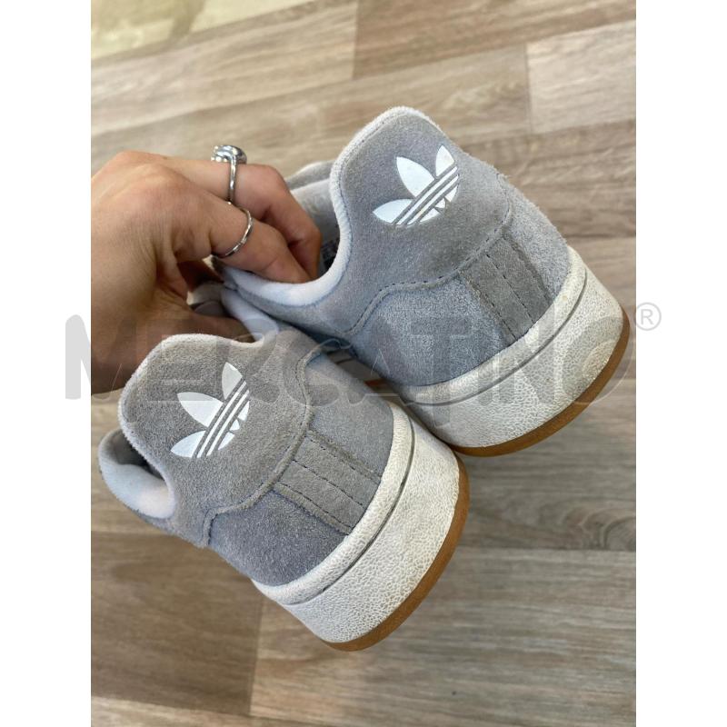 SNEAKERS DONNA CAMPUS PELLE SCAMOSCIATA GRIGIO CHIARO | Mercatino dell'Usato Pomezia 5