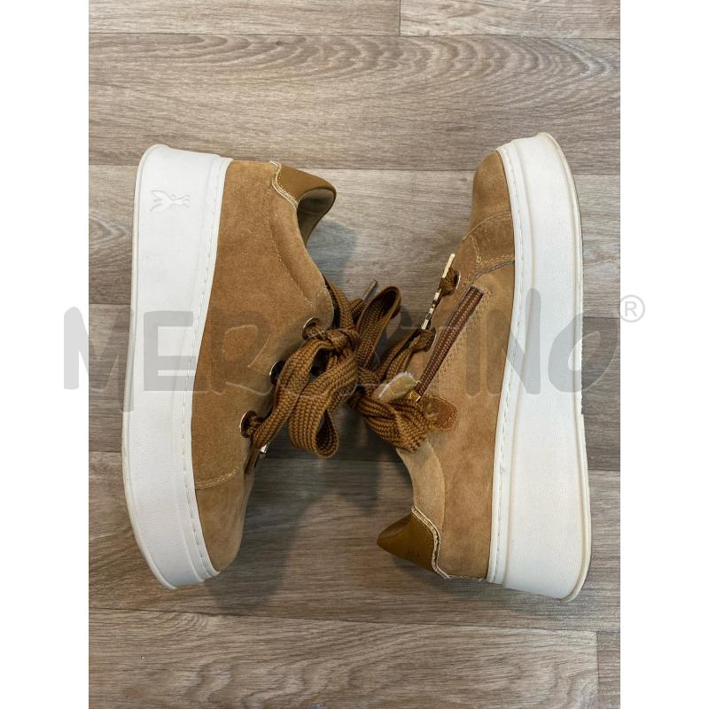 SNEAKERS DONNA PATRIZIA PEPE SCAMOSCIATE MARRONE STRASS | Mercatino dell'Usato Pomezia 5