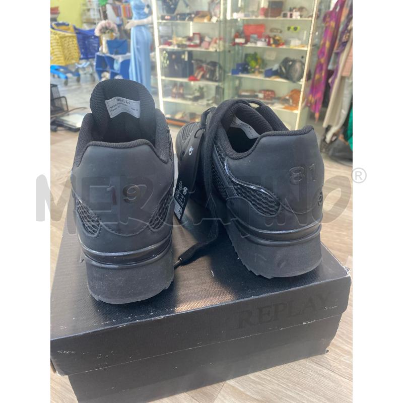 SNEAKERS DONNA REPLAY NERE INSERTI RETE | Mercatino dell'Usato Pomezia 3