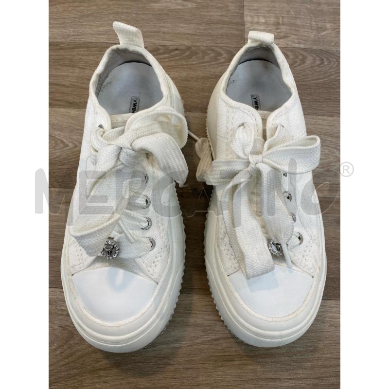SNEAKERS DONNA WINDSORSMITH TESSUTO BIANCHE  | Mercatino dell'Usato Pomezia 2