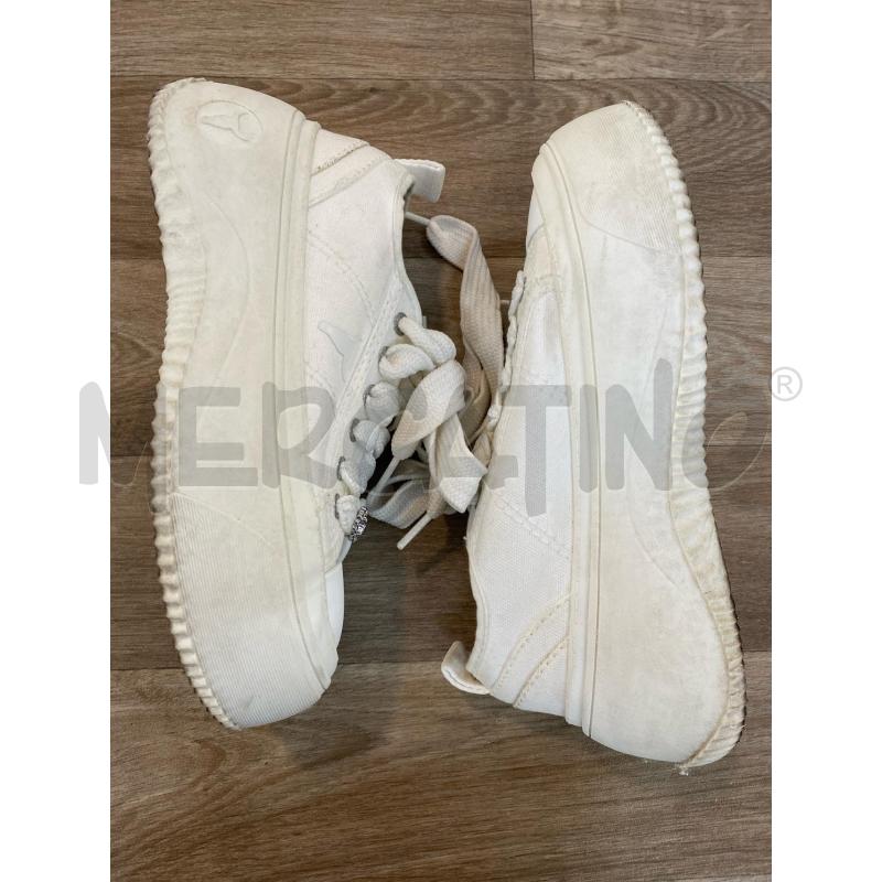 SNEAKERS DONNA WINDSORSMITH TESSUTO BIANCHE  | Mercatino dell'Usato Pomezia 3