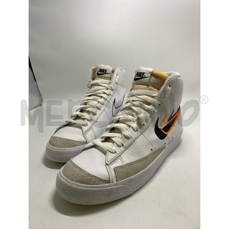 SNEAKERS NIKE BLAZER MID BIANCHE | Mercatino dell'Usato Pomezia 1
