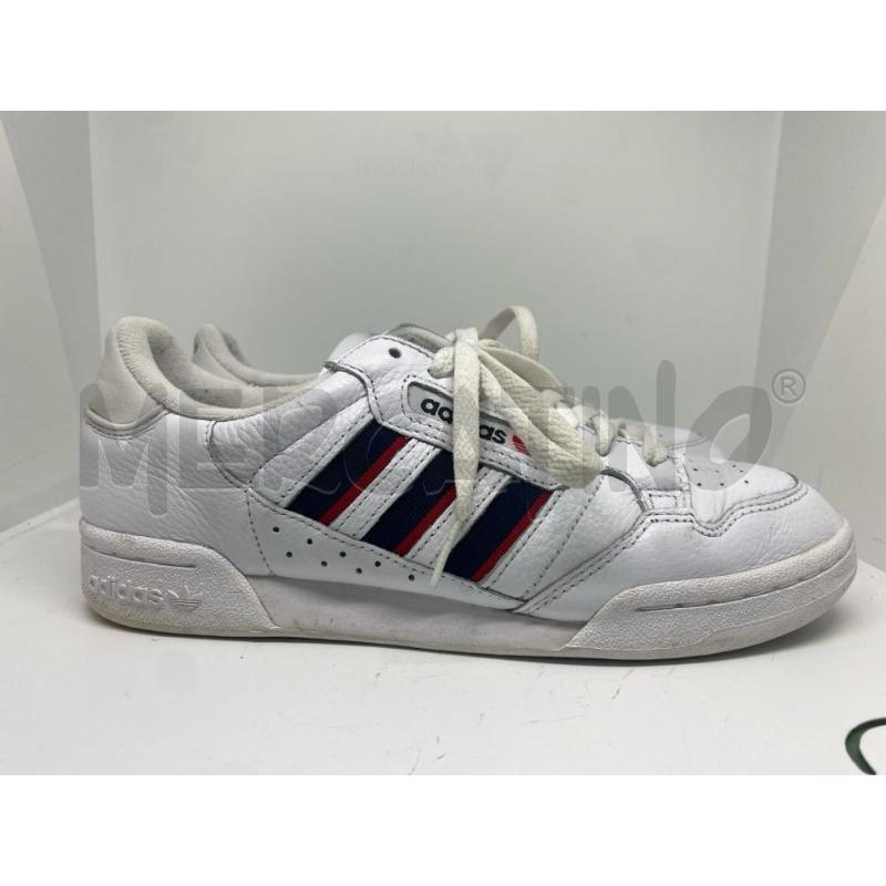 SNEAKERS UOMO ADIDAS CONTINENTAL 80 STRIPES J BIANCHE | Mercatino dell'Usato Pomezia 2