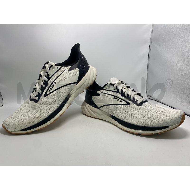 SNEAKERS UOMO BROOKS ANTHEM 7 BIANCHE NERE | Mercatino dell'Usato Pomezia 2