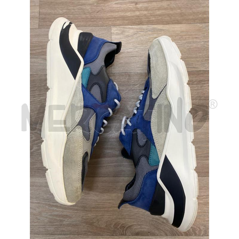 SNEAKERS UOMO D.A.T.E. FUGA BLU/GRIGIO CHIARO | Mercatino dell'Usato Pomezia 3