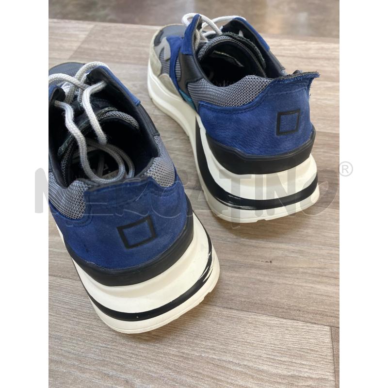 SNEAKERS UOMO D.A.T.E. FUGA BLU/GRIGIO CHIARO | Mercatino dell'Usato Pomezia 4