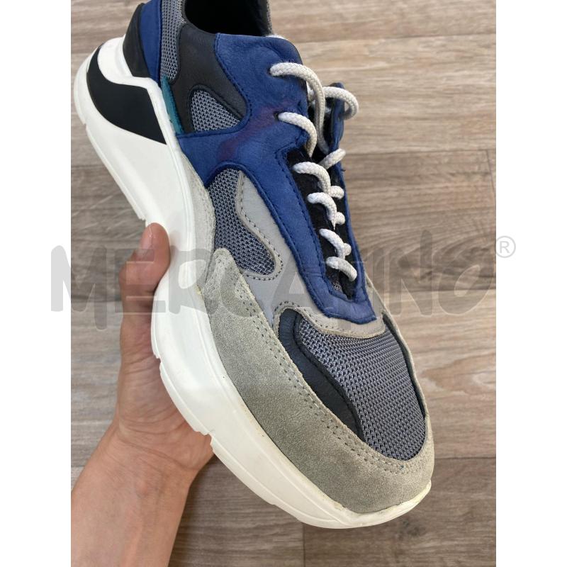 SNEAKERS UOMO D.A.T.E. FUGA BLU/GRIGIO CHIARO | Mercatino dell'Usato Pomezia 5
