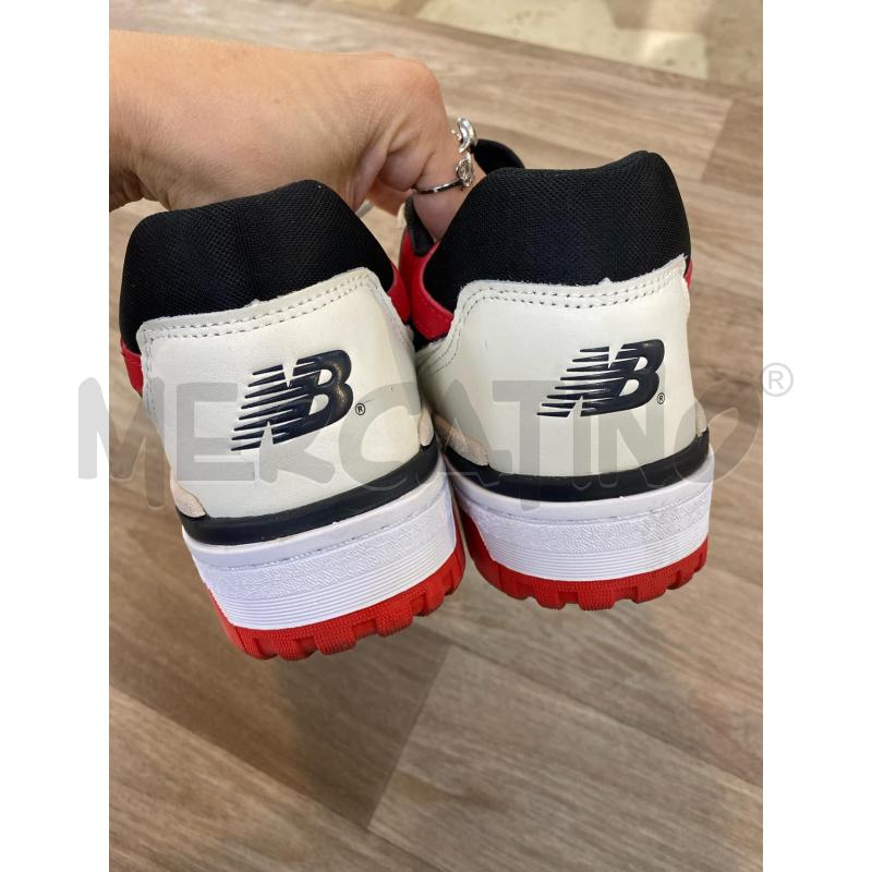SNEAKERS UOMO NEW BALANCE 550 SEA SALT TRUE RED | Mercatino dell'Usato Pomezia 4