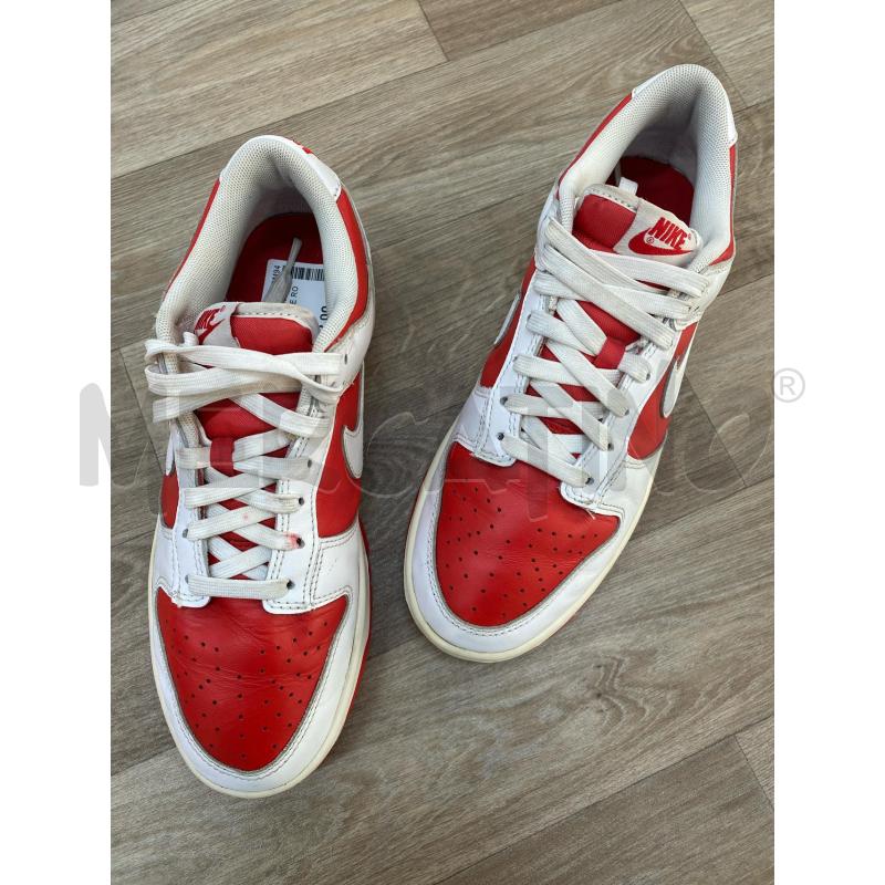 SNEAKERS UOMO NIKE ROSSO/BIANCO | Mercatino dell'Usato Pomezia 2