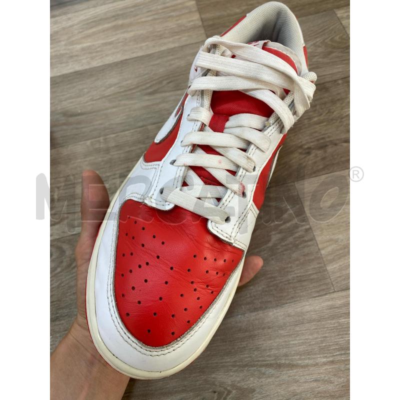 SNEAKERS UOMO NIKE ROSSO/BIANCO | Mercatino dell'Usato Pomezia 4