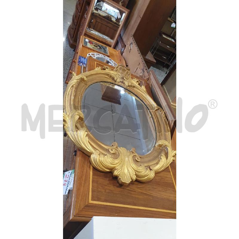 SPECCHIO CORNICE DORATA | Mercatino dell'Usato Pomezia 1