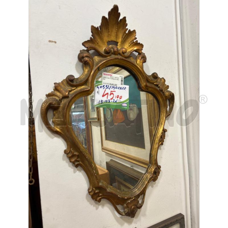 SPECCHIO CORNICE ORO 900 | Mercatino dell'Usato Pomezia 1
