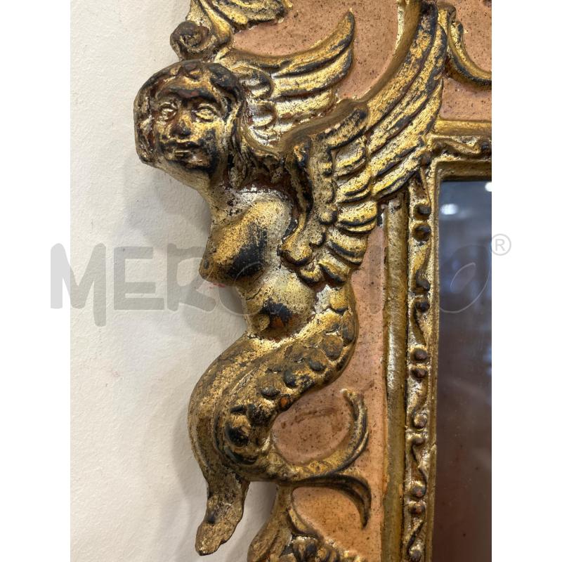 SPECCHIO CORNICE ORO STILE BAROCCO VENEZIANO | Mercatino dell'Usato Pomezia 2