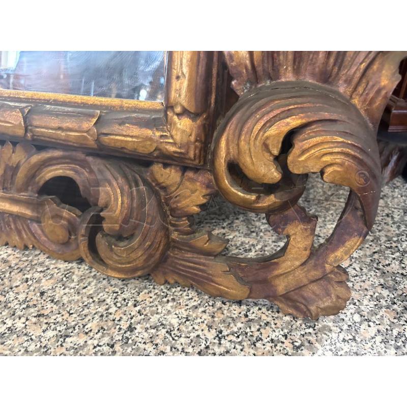 SPECCHIO GRANDE CORNICE LEGNO ORO  | Mercatino dell'Usato Pomezia 4