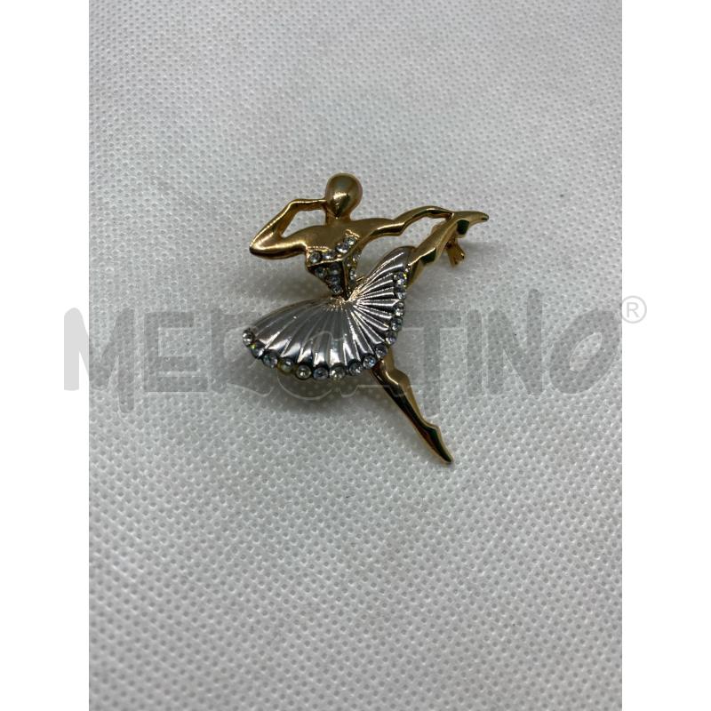 SPILLA VINTAGE BALLERINA | Mercatino dell'Usato Pomezia 1