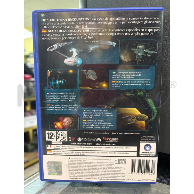  STAR TREK: ENCOUNTERS COMPLETO DI LIBRETTO INTERNO ITA PS2 | Mercatino dell'Usato Pomezia 2