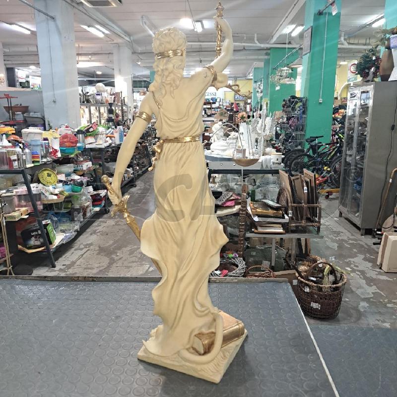 STATUA FIGURA DELLA GIUSTIZIA RESINA 66CM   | Mercatino dell'Usato Pomezia 4